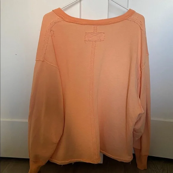 Free People We The Free Venice V-Neck Sweatshirt; Sunset Star; Size XS - Picture 12 of 14